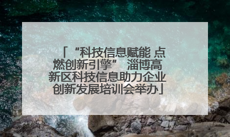 “科技信息赋能 点燃创新引擎” 淄博高新区科技信息助力企业创新发展培训会举办