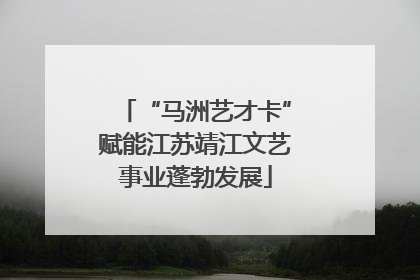 “马洲艺才卡”赋能江苏靖江文艺事业蓬勃发展