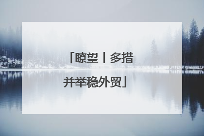 瞭望丨多措并举稳外贸
