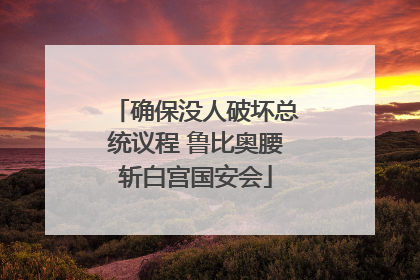 确保没人破坏总统议程 鲁比奥腰斩白宫国安会