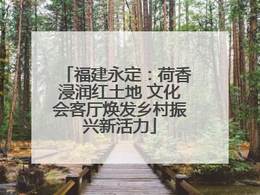 福建永定：荷香浸润红土地 文化会客厅焕发乡村振兴新活力