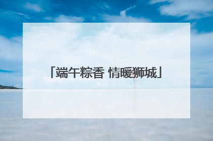 端午粽香 情暖狮城