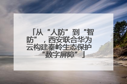 从“人防”到“智防”，西安联合华为云构建秦岭生态保护“数字屏障”
