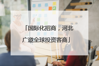 国际化招商，河北广邀全球投资客商