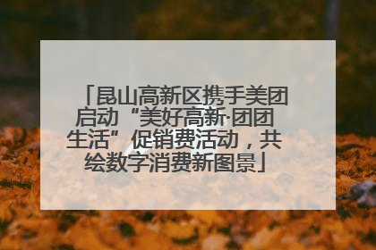 昆山高新区携手美团启动“美好高新·团团生活”促销费活动，共绘数字消费新图景
