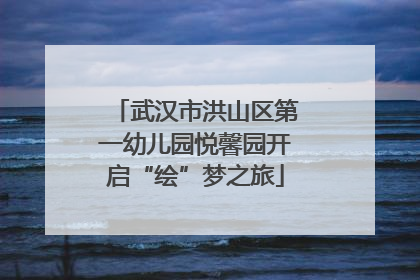武汉市洪山区第一幼儿园悦馨园开启“绘”梦之旅