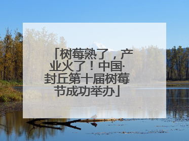 树莓熟了，产业火了！中国·封丘第十届树莓节成功举办