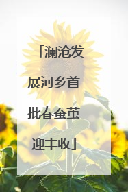 澜沧发展河乡首批春蚕茧迎丰收