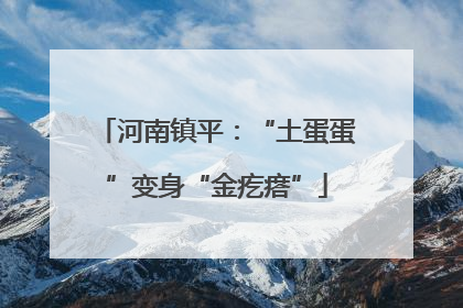 河南镇平：“土蛋蛋”变身“金疙瘩”