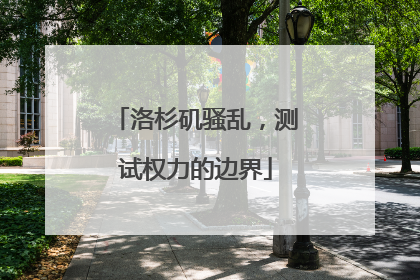 洛杉矶骚乱，测试权力的边界