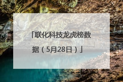 联化科技龙虎榜数据（5月28日）