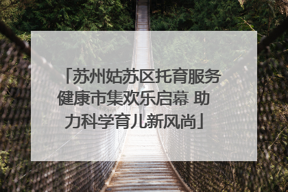苏州姑苏区托育服务健康市集欢乐启幕 助力科学育儿新风尚