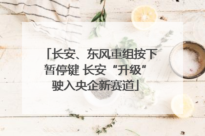 长安、东风重组按下暂停键 长安“升级”驶入央企新赛道