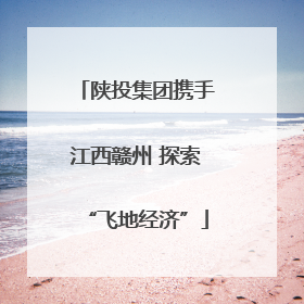 陕投集团携手江西赣州 探索“飞地经济”