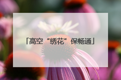 高空“绣花”保畅通