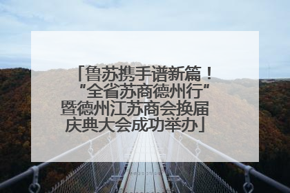 鲁苏携手谱新篇！“全省苏商德州行”暨德州江苏商会换届庆典大会成功举办