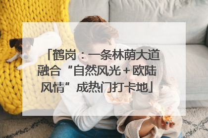 鹤岗：一条林荫大道融合“自然风光＋欧陆风情”成热门打卡地