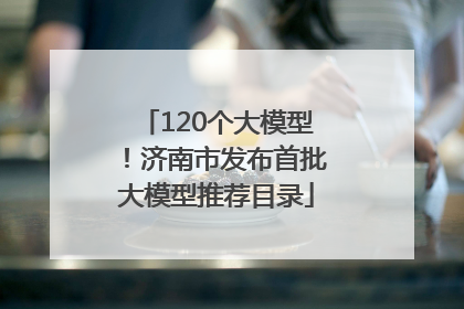 120个大模型！济南市发布首批大模型推荐目录