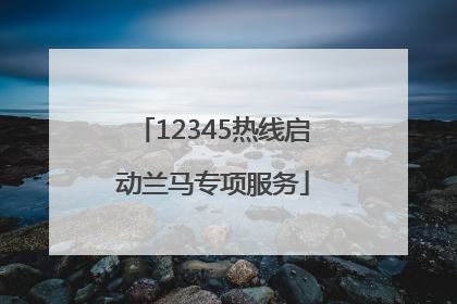 12345热线启动兰马专项服务