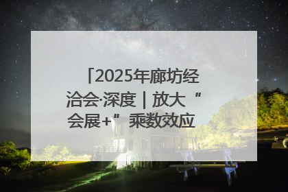 2025年廊坊经洽会·深度｜放大“会展+”乘数效应 打造消费新场景