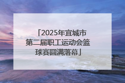 2025年宜城市第二届职工运动会篮球赛圆满落幕