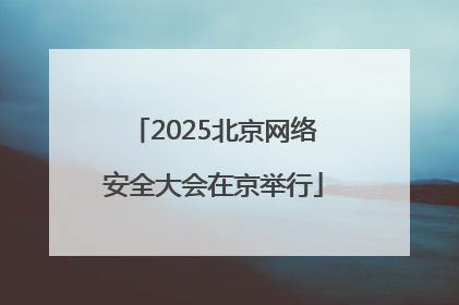 2025北京网络安全大会在京举行